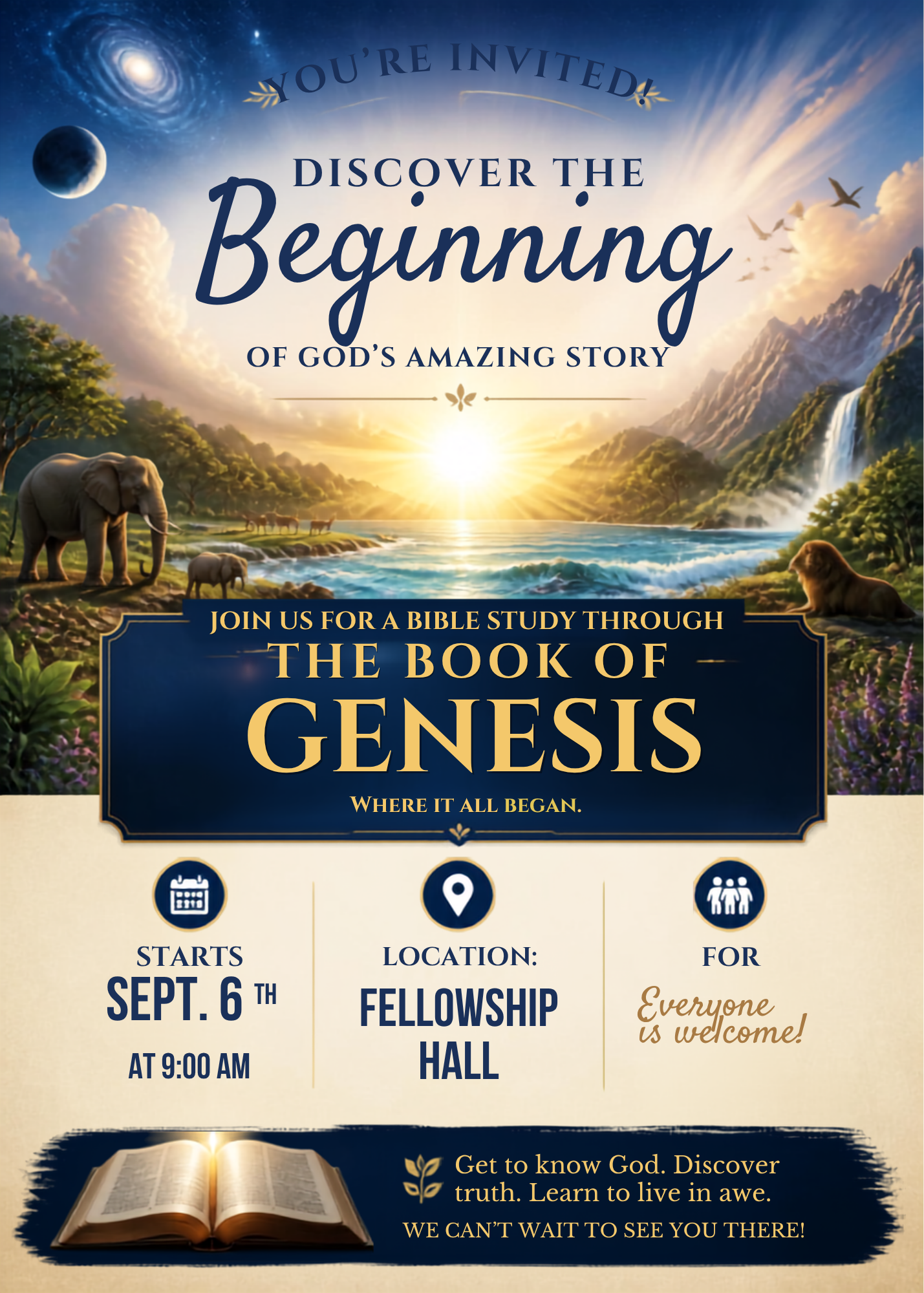 Bible Study – The Book of Genesis