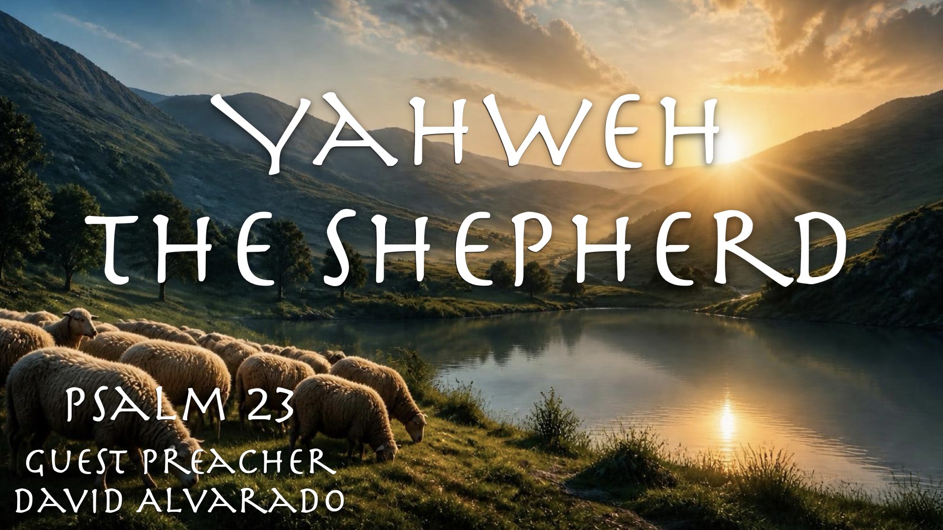 Yahweh The Shepherd